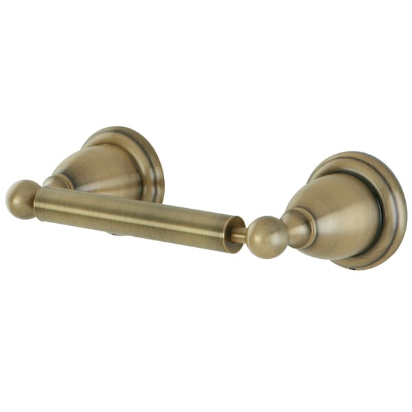 Heritage Toilet Paper Holder, Antique Brass
